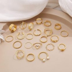 ladies gold rings