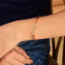 ladies rose gold bracelet