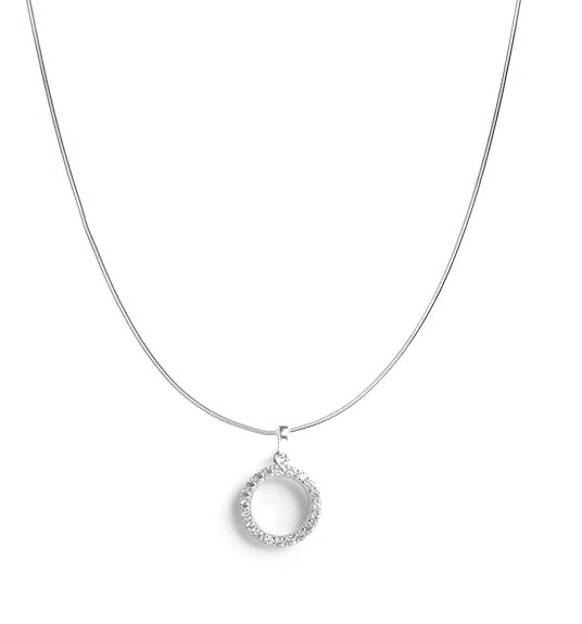 women silver chain