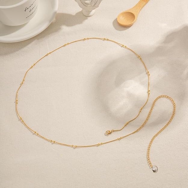 trendy women's belly chain